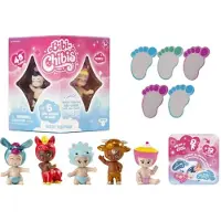 Bandai Sammelbare Baby-Minifiguren - - BIBI CHIBIS - 5er-Pack - Zufälliges Modell - 5 Chibi-Figuren, darunter 3 Überraschungsfiguren