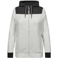 Engel Sweatshirtjacke mit Kapuze Damen 8334-247-30179 Gr. 2XL weiß/anthrazit