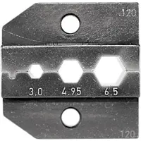 Rennsteig Crimpeinsatz für Koax-Verbinder LWL 3,0 / 4,95 / 6,5 mm - 624 120 3 0