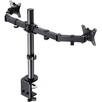 Techly ICA-LCD 582-D, Klemme, 16 kg, 33 cm (13"), 81,3 cm (32"), 100 x 100 mm, Schwarz