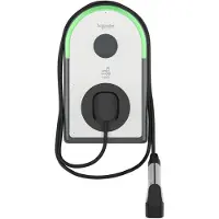 Schneider Electric Electric EVB3S22NC0M Pro AC Wallbox, 22kW, T2 Kabel, MID, 6mA, IP55, IK10, NFC/RFID Reader