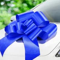 Generisch Blauer Auto-Ballon, riesengroß, als Geschenk zum 18. Geburtstag – Durchmesser: 76 cm