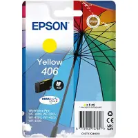Epson Singlepack Gelb 406 Umbrella DURABrite Ultra Tinte, Standardertrag, Gelb, 6 ml, 1 Stück(e), 450 Seiten, Einzelpackung