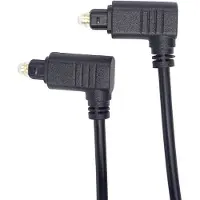 APC Optisches Kabel Toslink 90° - Toslink 90°, OD:4mm, 2m