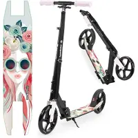 OEM Klappbarer Scooter, höhenverstellbar, 200 mm Räder, max. 100 kg, rosa