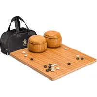 OEM Bambus Go-Spiel 19x19/13x13 mit Yunzi-Steinen und Schalen