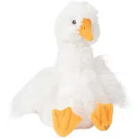 OEM Plüschgans Pearl, Medium, 22,5x14x16 cm, Polyester