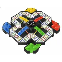OEM Elektronisches Brettspiel Super Ludo, 2-4 Spieler, LED-Effekte