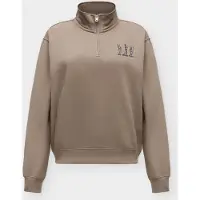 The North Face Womens Ski Embro Relaxed 1/4 Zip - Graphic garnet (2H9) M