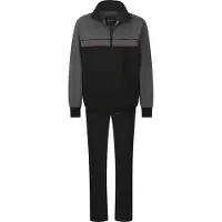Babista Jogginganzug "Jogginganzug BELLIMISSI", Herren, Gr. M, schwarz, Obermaterial: 60% Baumwolle CO. 40% Polyester COOLMAX PES(Coolmax)., Homewear-Sets Jogginganzug