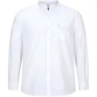 Babista Langarmhemd "Stehkragenhemd VITTORINO", Herren, Gr. L, weit, weiß, Obermaterial: 100% Baumwolle CO., Hemden Langarmhemd