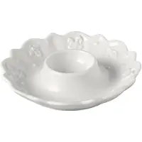 Villeroy & Boch Eierbecher "Eierbecher Toy's Delight Royal Classic ø 11,5 cm weiß", weiß, Eierbecher, Eierbecher, Spülmaschinenfest, Mikrowellensicher