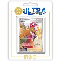 OEM Pokémon-Kartenbox mit 10 franz. Karten, Serena Full Art