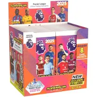 OEM Sammelkarten-Box Premier League 2024/25, 50 Booster, 400 Karten