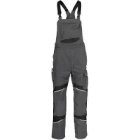 Kübler ACTIVIQ cotton+ Latzhose anthrazit/schwarz 52 - 3450 3421-9799-52 - anthrazit/schwarz