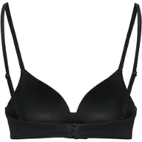 ONLY T-Shirt-BH "ONLTRACY LAURA MOLDED BRA NOOS ACC", Damen, Gr. S (36), N-Gr, schwarz, Jersey, Obermaterial: 75% Nylon, 25% Elasthan, unifarben, BHs T-Shirt-BH, Kunstfaser