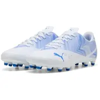 Puma Fußballschuh "RAPID FGAG", Herren, Gr. 46, Textil, blau (weiß, ultra blau), Synthetik, Schuhe Fußballschuh, für Rasen- und Kunstrasenplätze