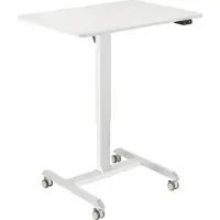 OEM Elektrischer Sitz-/Steh-Schreibtisch, weiß, höhenverstellbar, 800x600 mm