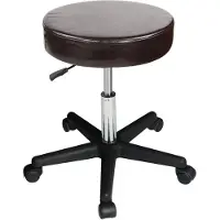 Dripio Rolkruk, Drehhocker, Arbeitshocker, braun, höhenverstellbar