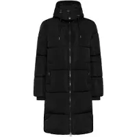 Kaffe Wintermantel "Damen Jacke KAnikalui", Damen, Gr. 38, schwarz (schwarz deep), Obermaterial: 100% Polyester Pol. recyc.., Mäntel Wintermantel