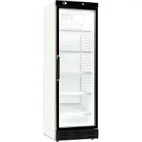 CombiSteel Kühlschrank 1 Glastür 382L professionell Weiß - 7464.0095