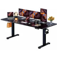 OEM Elektrischer Steh-Sitz Schreibtisch 160x80 cm, höhenverstellbar