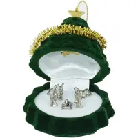 Generisch Miniatur-Weihnachtsbaum-Dekoration – Geschenkidee – 7 x 6 cm