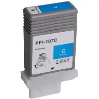 HARAHU Kompatible Tintenpatrone 6706B001, PFI107C, 130ml für den Drucker Canon (ORINK BULK) KP105087