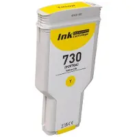 HARAHU Kompatible Tintenpatrone P2V70A, no.730 Y, 300ml für den Drucker HP (ORINK BULK) KP105025