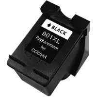 HARAHU Renovierte Tintenpatrone CC654AE, no.901XL, 19ml für den Drucker HP (BULK) KP104236