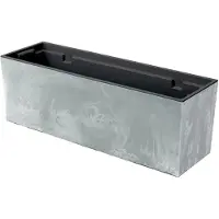 Prosperplast Urbi Case Beton Effect Collection 58x18x19.5 Cm Blumentopf
