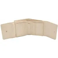 Valentini Lirna 503A Damen Geldbörse Klein Leder Beige