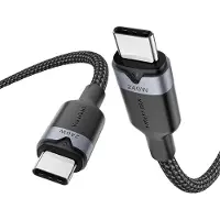 Vention TRIBH, 2 m, USB C, USB C, USB 2.0, Schwarz