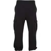 Urban Classics Hose 90er Jahre Cargohose, Schwarz - XL