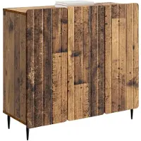 vidaXL Sideboard Altholz 89 x 34,5 x 82 cm Holzwerkstoff