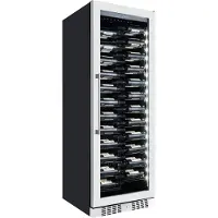 Kbs Weinkühlschrank 1 Temperaturzone 655x680x1835 mm 143 Weinflachen 0,75 Liter
