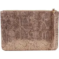 OEM Rosa Damenhandtasche Partytasje aus Leder