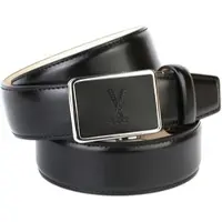 Anthoni Crown Ledergürtel , Damen, Gr. 115, schwarz, Leder, unifarben, Gürtel Ledergürtel, mit Golf-Prägung