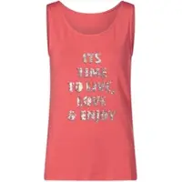 HEINE T-Shirt "Twinset Twin-Set aus Viskose-Qualität", Damen, Gr. 44, rosa (koralle), Modisch, Rundhals, Shirts T-Shirt