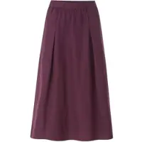 HEINE Schlupfrock "Rock Rock", Damen, Gr. 48, lila (burgund), Web, Stoff, , Modisch, Röcke Schlupfrock