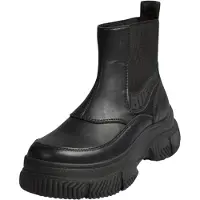 Buffalo Damen Elegante Stiefelette Doozer Chelsea PD00018446 Schwarz