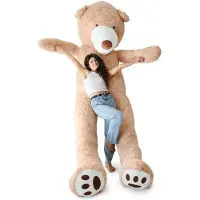 OEM XXL Teddybär 260 cm, waschbarer Bezug, Plüsch, Kuscheltier