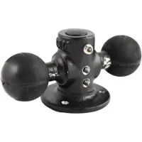 Ram Mounts RAM-217-1U, Aluminium, Schwarz
