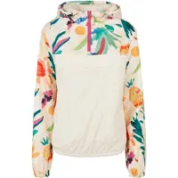Urban Classics Ladies Mixed Pull Over Jacket whitesandfruity 3XL
