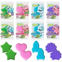 Inkee Badebomben Adventskalender undefined Kinder 8 Badekugeln mit Mandelöl 1 stück 8er Pack