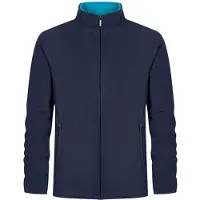 Promodoro Fleece-Jacke 7961 Gr. 2XL navy/aqua