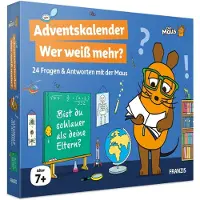 Franzis 67216 Die Maus Adventskalender Wer weiß mehr 24 Fragen und Antworten mit der Maus