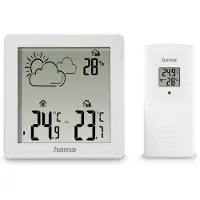 Ginza.se Wetterstation Zakynthos mit Innen/-Außensensor, Thermometer, Hyg