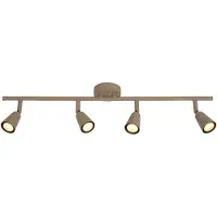 Lucide Deckenscheinwerfer Tiana 4-Licht Taupe