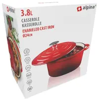 Alpina Alphina Schmortopf 3,8 l 24 cm